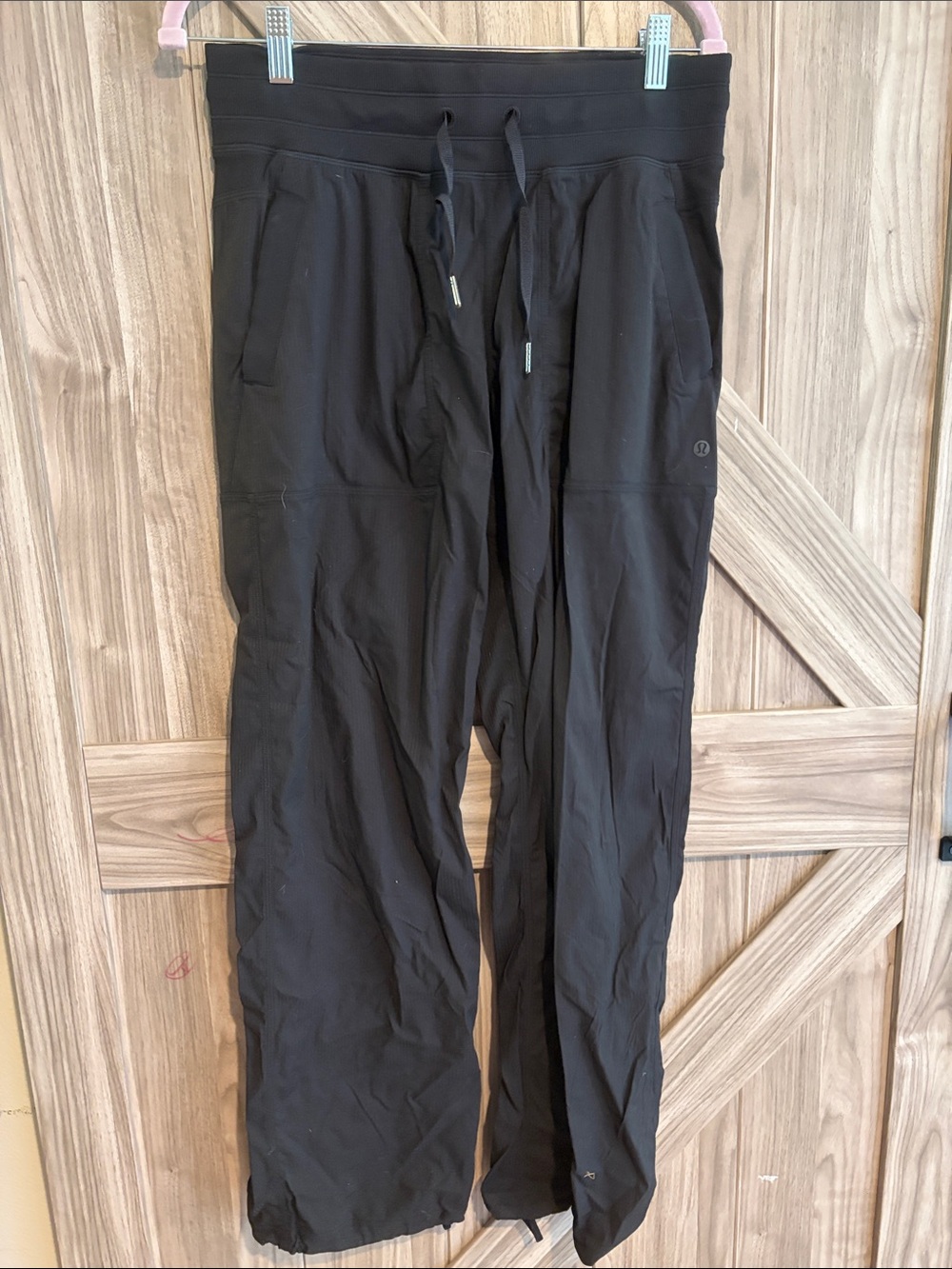 lululemon athletica Men's Black Drawstring Jogger Pants
